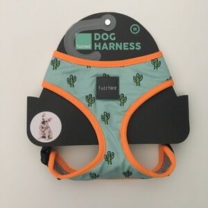 )Dog Harness M Southwest Theme Cactus Print for Medium Dogs NEW | FuzzYard